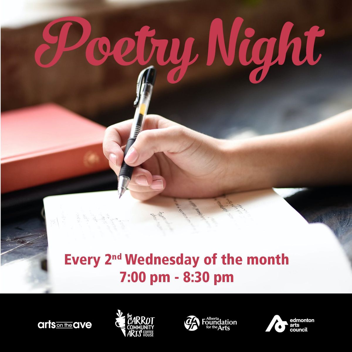 The Carrot Community Arts Coffeehouse Poetry Night