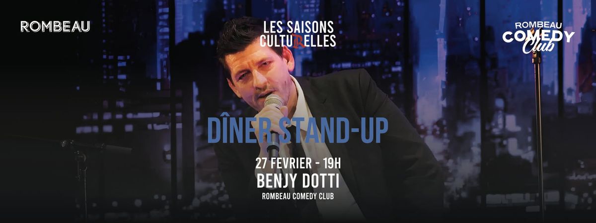 D\u00eener Stand-up - Benjy Dotti | COMPLET