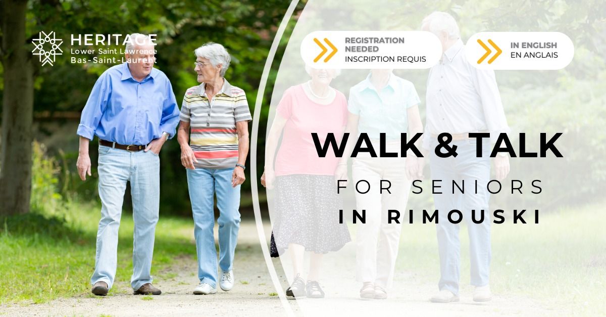 Walk & Talk for Seniors in Rimouski