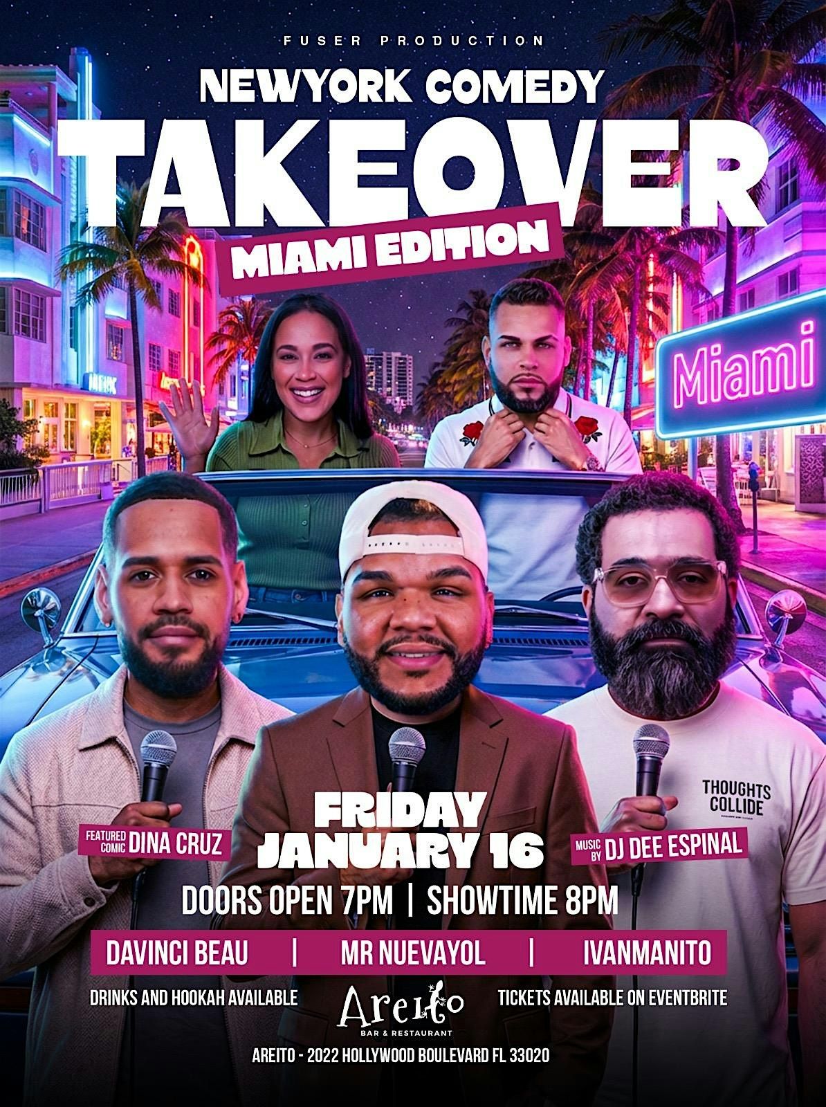 New York Comedy Take Over - Miami Edition