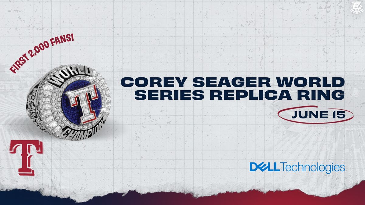 June 15: Corey Seager World Series Replica Ring Giveaway