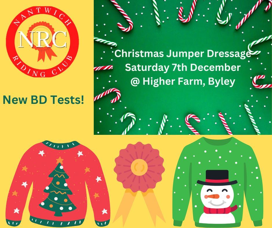 Nantwich Riding Club Xmas Jumper Dressage