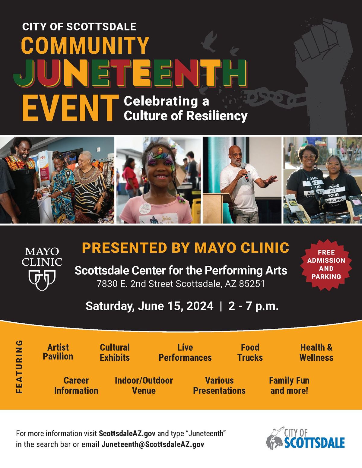 City of Scottsdale's Community Juneteenth Event