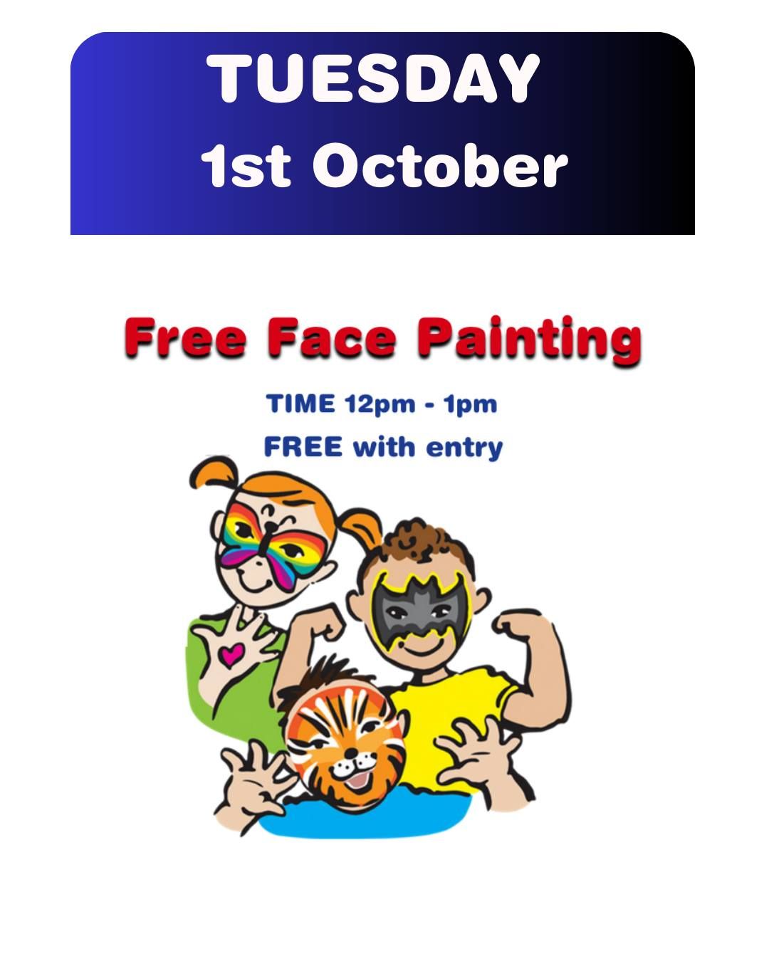 School Holiday Fun-Filled Face Painting Day! ??