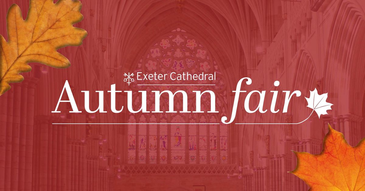 Exeter Cathedral Autumn Fair