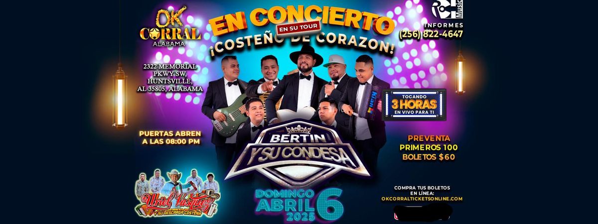 BERTIN & SU CONDESA, & URIEL VAZQUEZ EN HUNTSVILLE AL