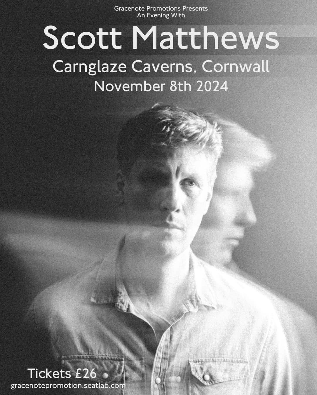 Scott Matthews at Carnglaze Caverns