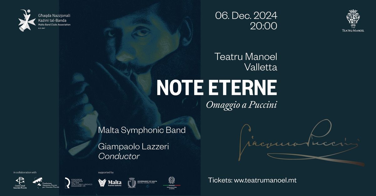 NOTE ETERNE: Omaggio a Puccini ft. Malta Symphonic Band