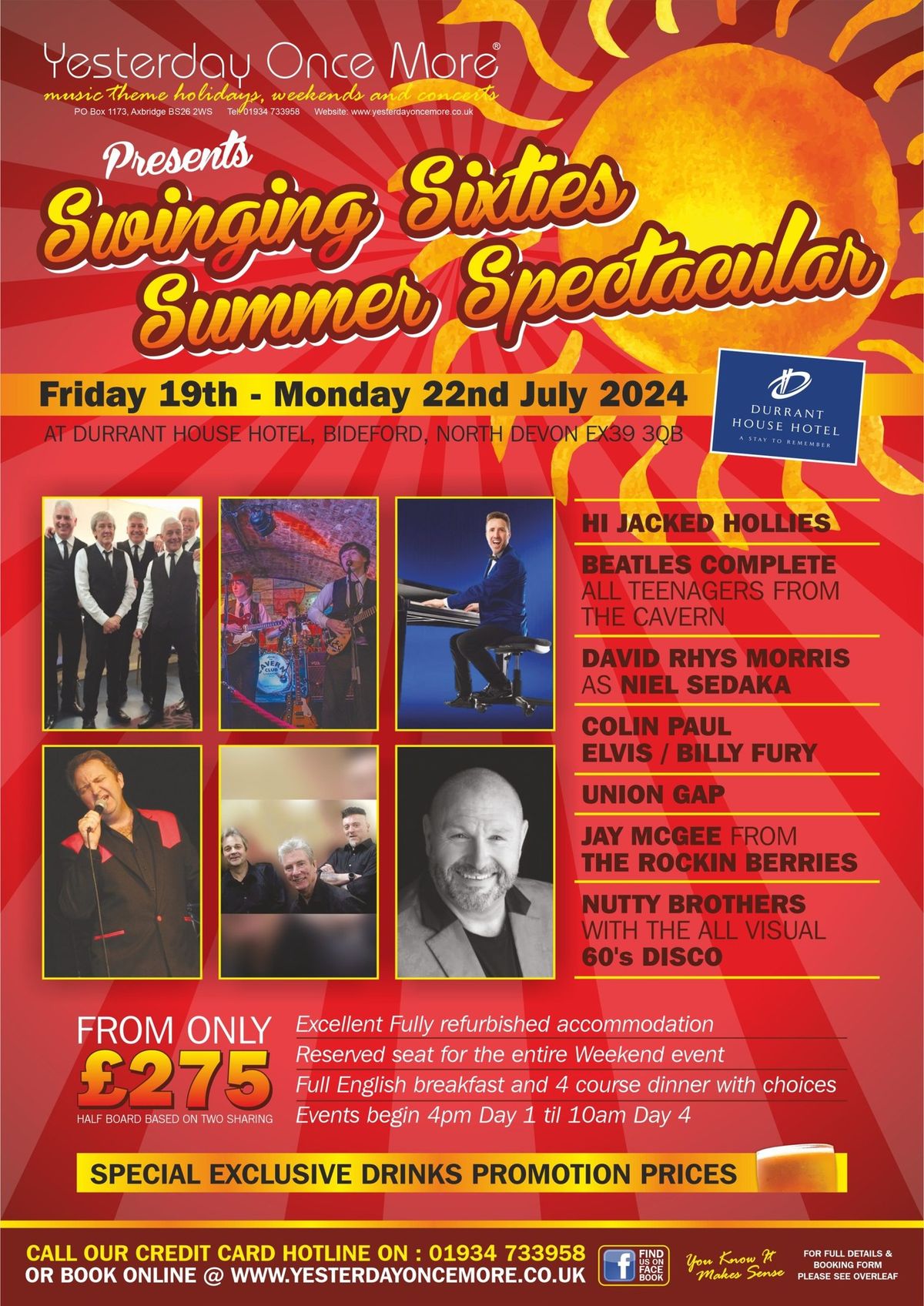 SWINGING SIXTIES SUMMER SPECTACULAR