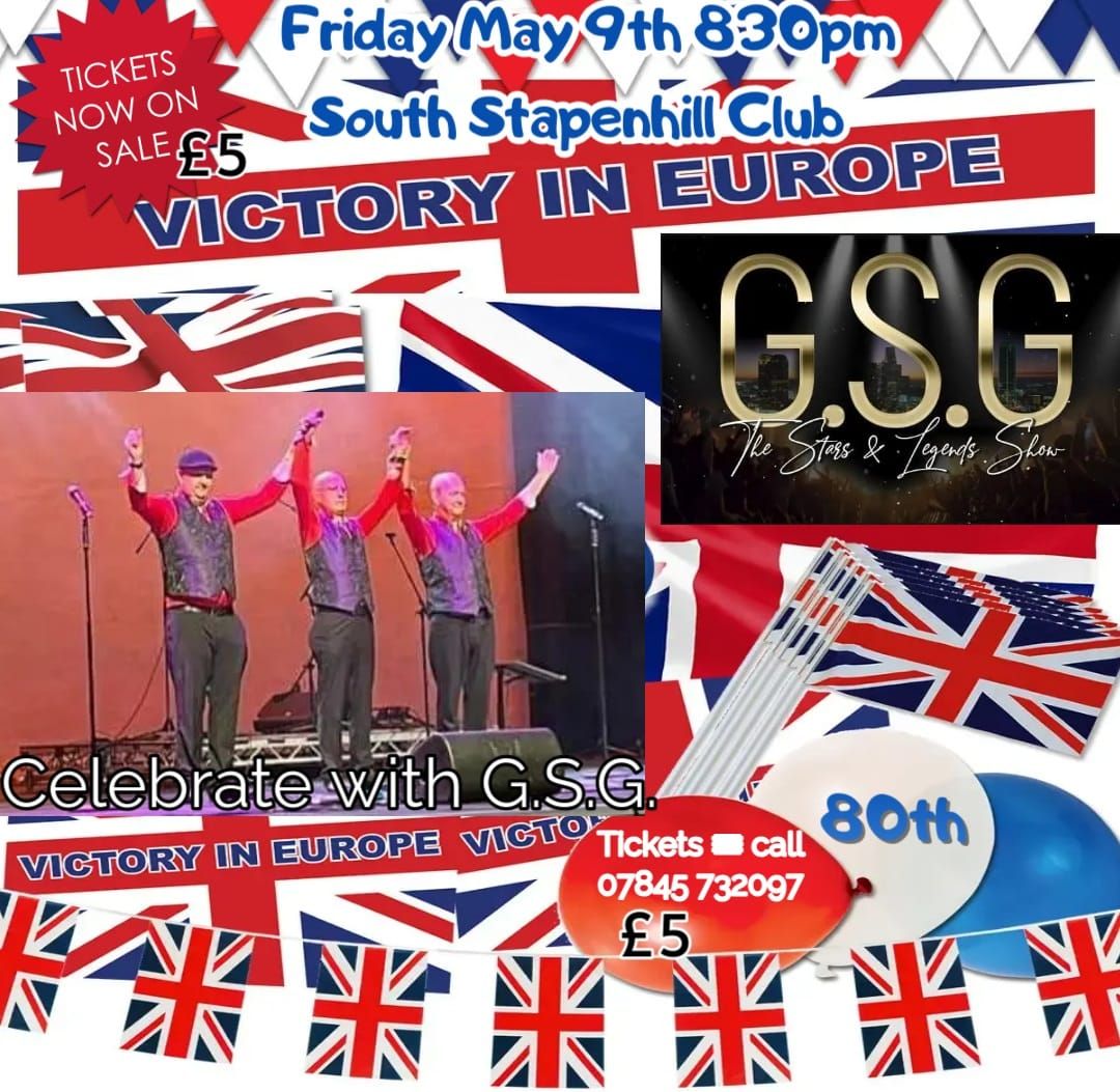 G.S.G. Local Live Event at South Stapenhill Social Club for VE DAY 80th Celebrations 