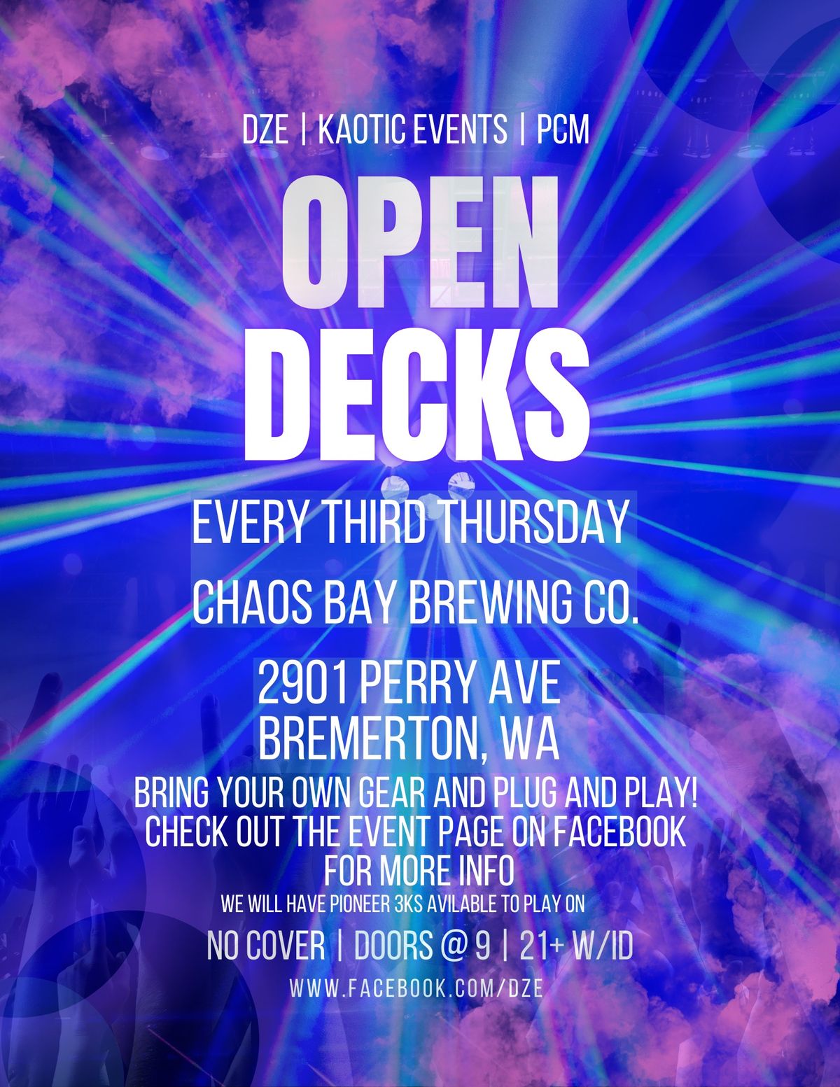 Open Decks @ Chaos Bay 