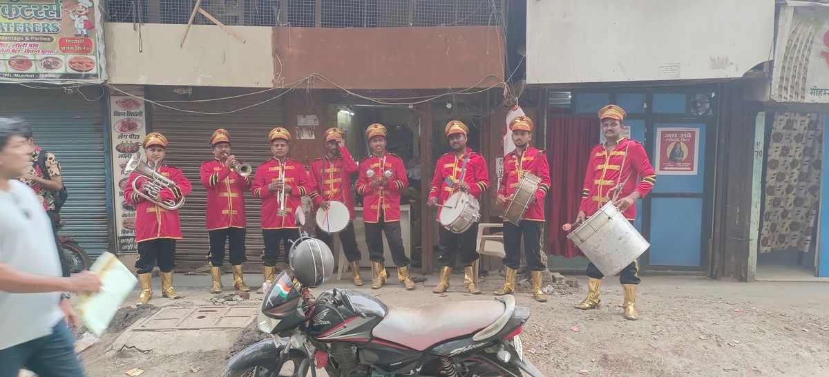 Sai Brass Band Performance in Ghatkopar West 