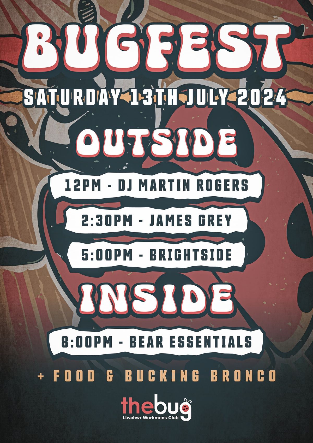 BugFest - Sat 13th July 