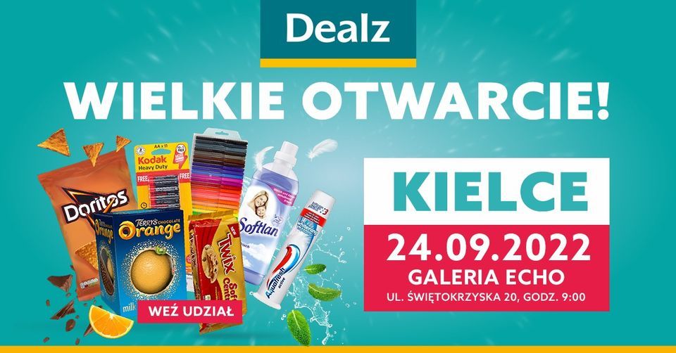 Wielkie Otwarcie sklepu Dealz w Kielcach!