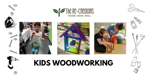 Kids Woodworking, Studio One Toi Tu, Wednesday 19 January, 10am - 2pm