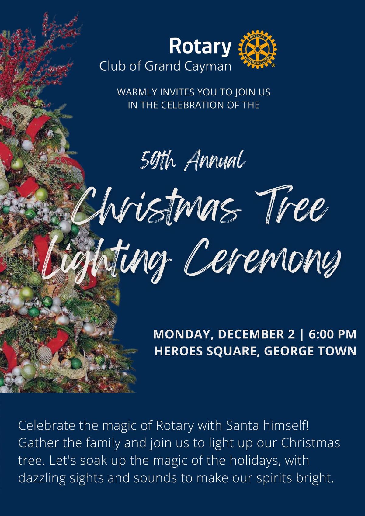 59th Annual Christmas Tree Lighting Ceremony