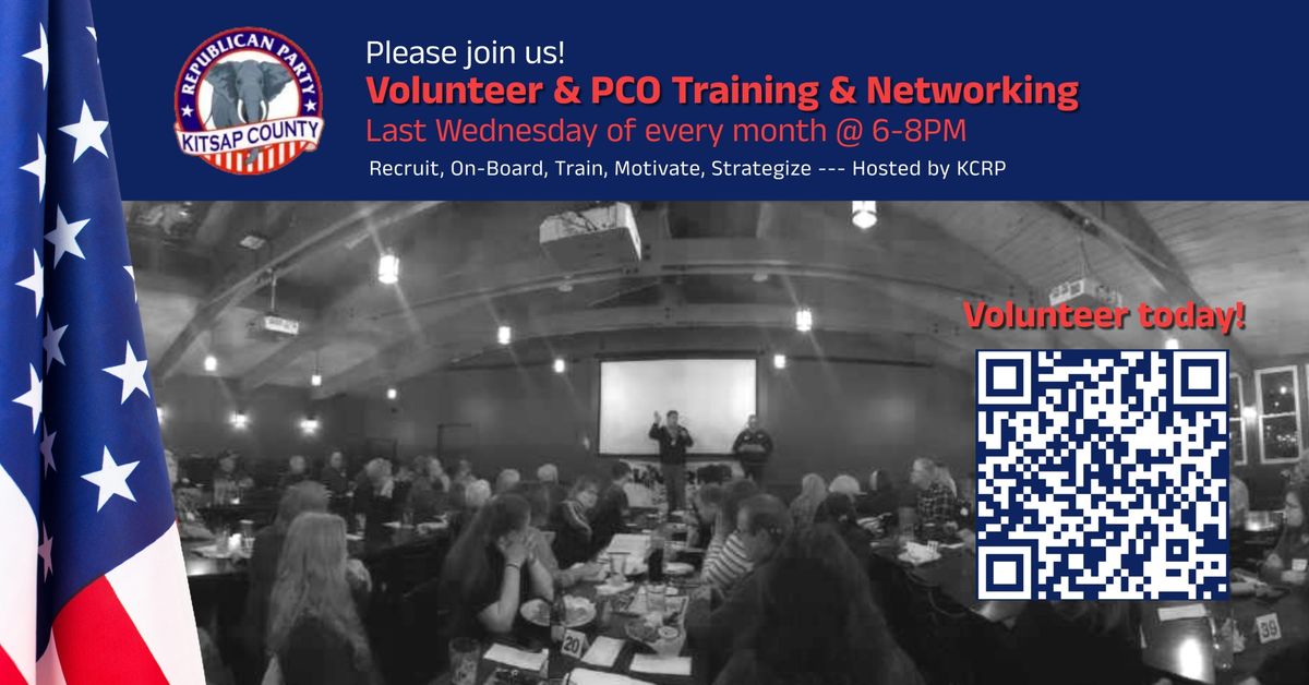 Volunteer & PCO - Training & Networking