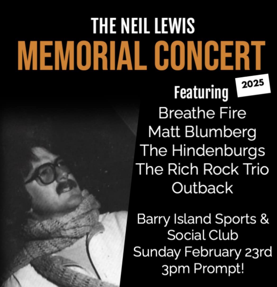 Neil Lewis Memorial Concert