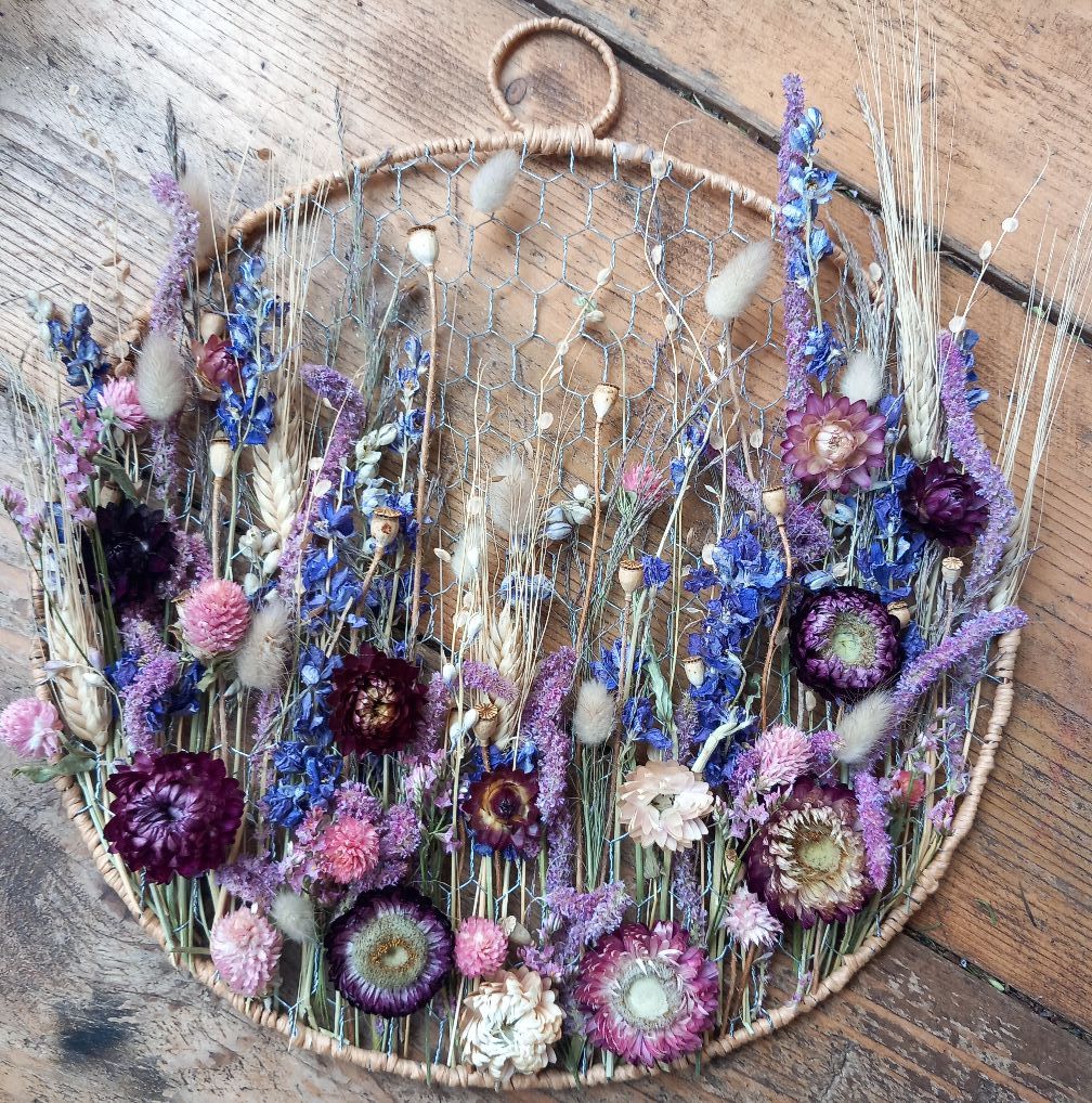 Dried Flower Panel 