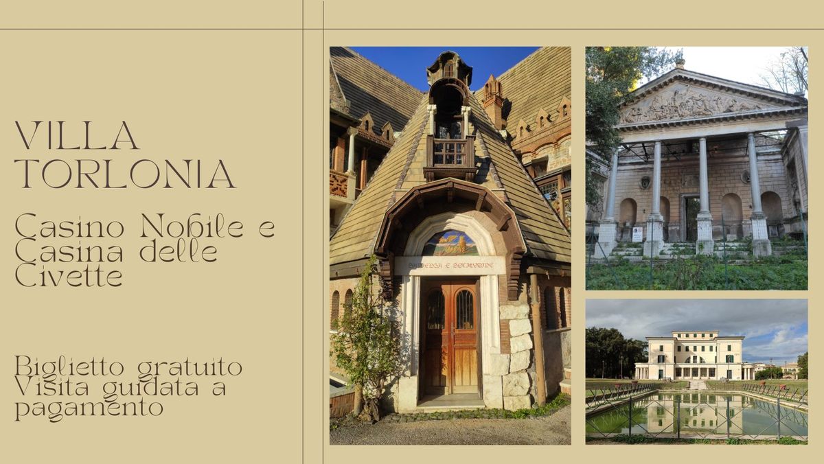 Villa Torlonia: Casino Nobile e Casina delle Civette