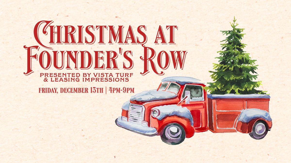 Christmas at Founders Row