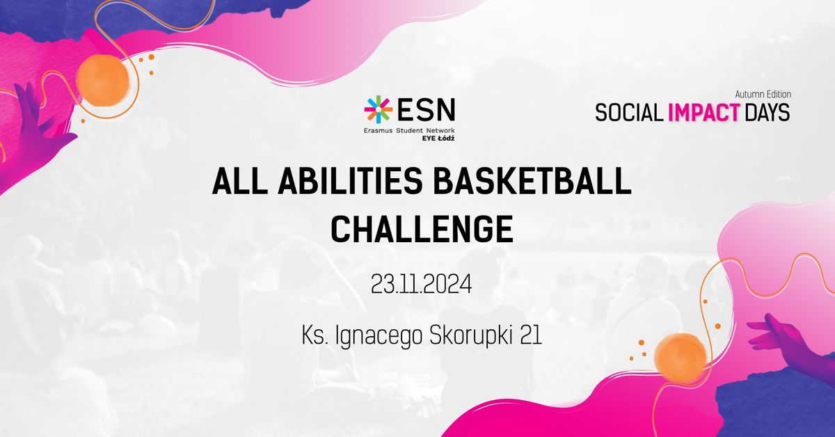 All Abilities Basketball Challenge