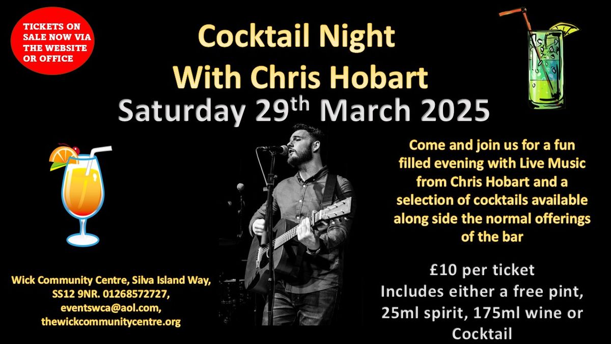 Cocktail Night with Chris Hobart