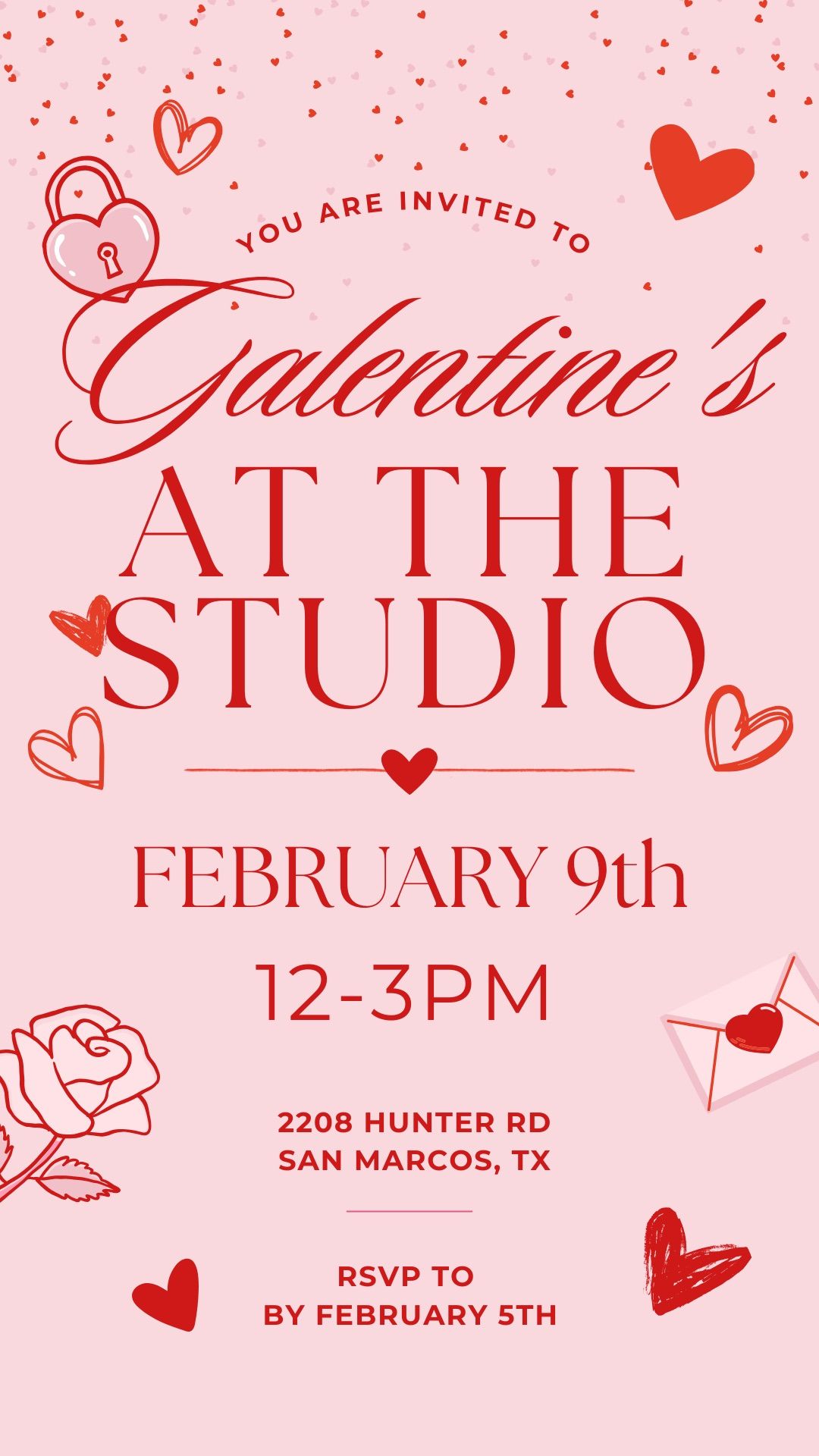 Galentine's Day at the Studio