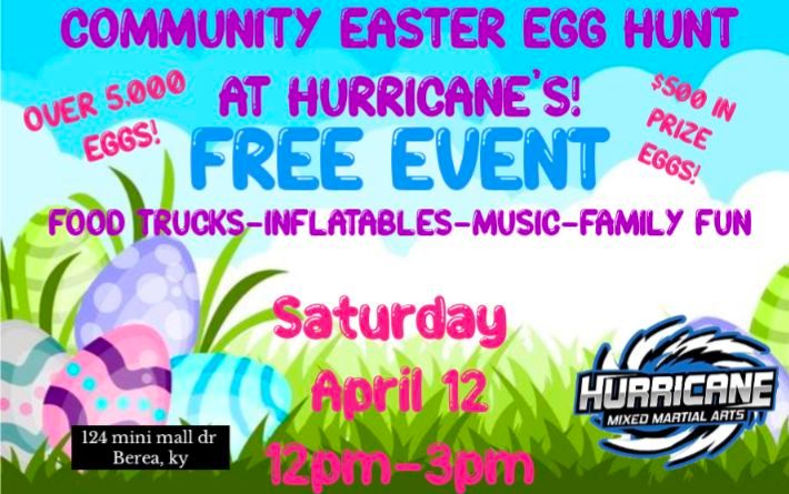 Community Easter Egg Hunt @ Hurricane's!