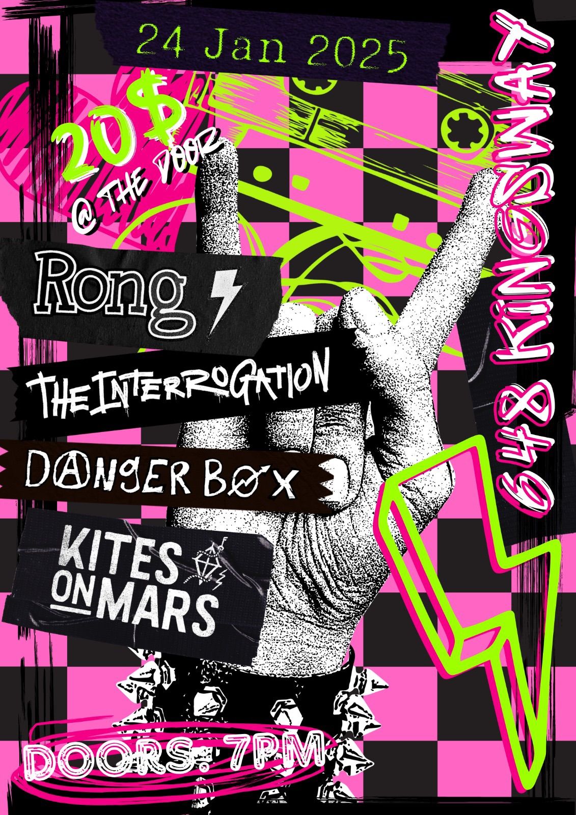 The Interrogation Rong\u03df Danger Box Kites on Mars