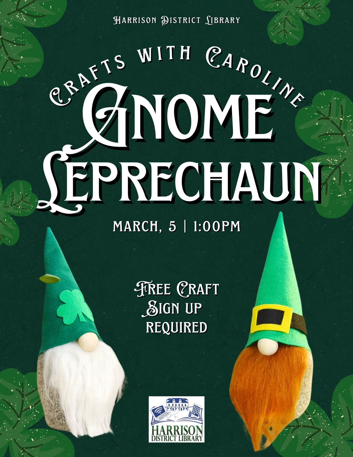 Gnome Leprechaun: Crafts with Caroline