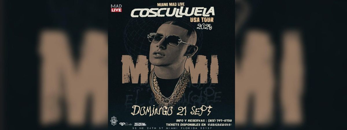 COSCULLUELA EN MIAMI