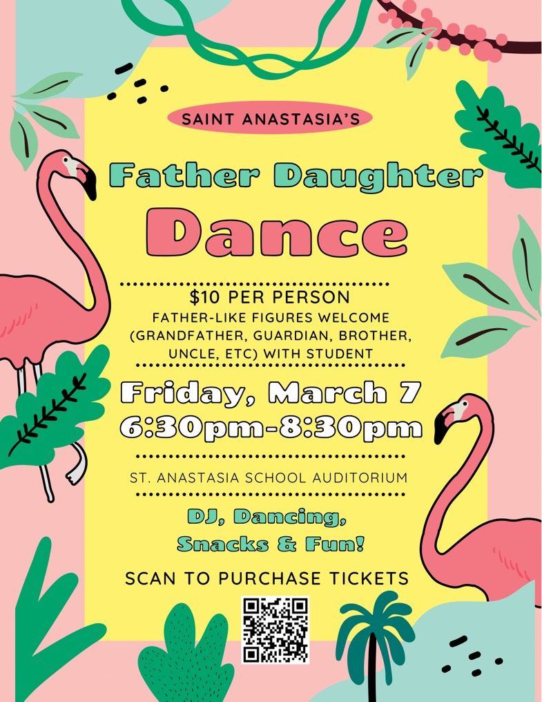 PTO's Father-Daughter Flamingle Dance