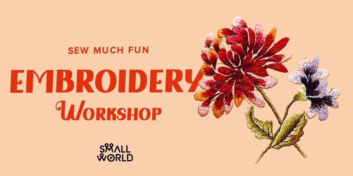 Embroidery Workshop