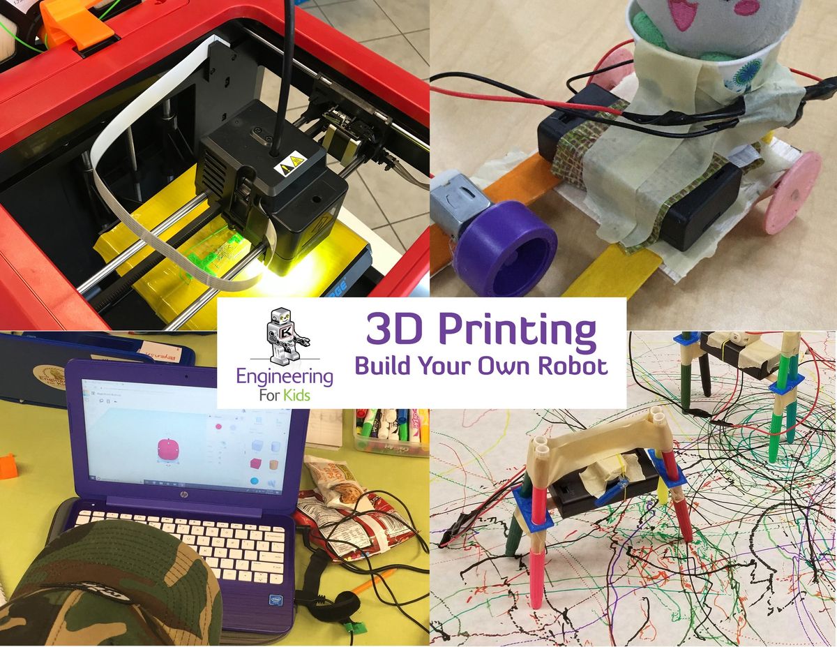 3D Printing: Build Your Own Robot 4-8 Wayzata