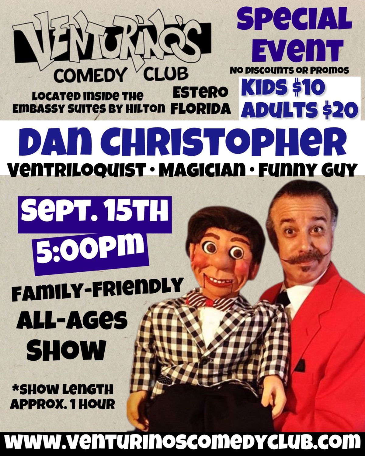 Dan Christopher (Family-Friendly \/ All-Ages) Special Event