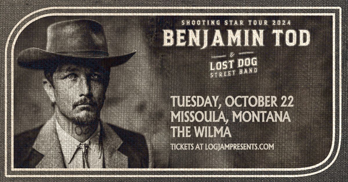 Benjamin Tod & Lost Dog Street Band at The Wilma