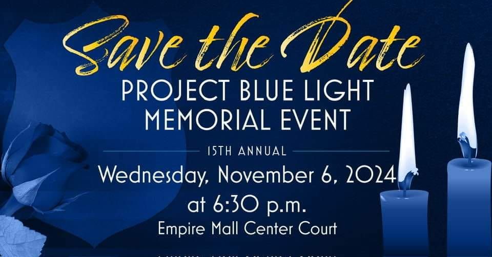 Project Blue Light Memorial Event