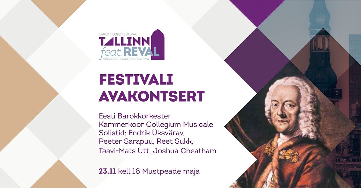 VII varajase muusika festival Tallinn feat. Reval \/ Festivali avakontsert