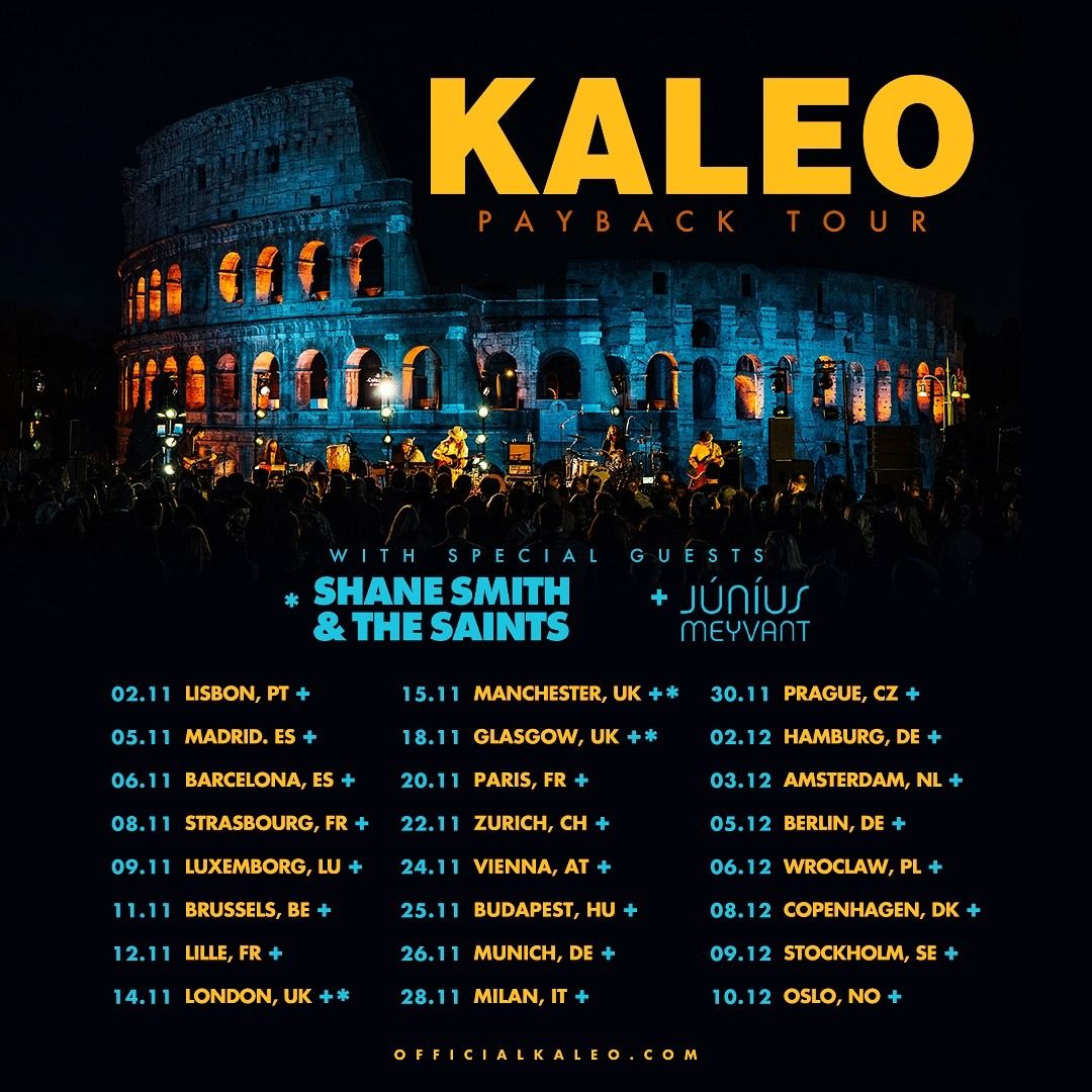 Kaleo Amsterdam Tickets