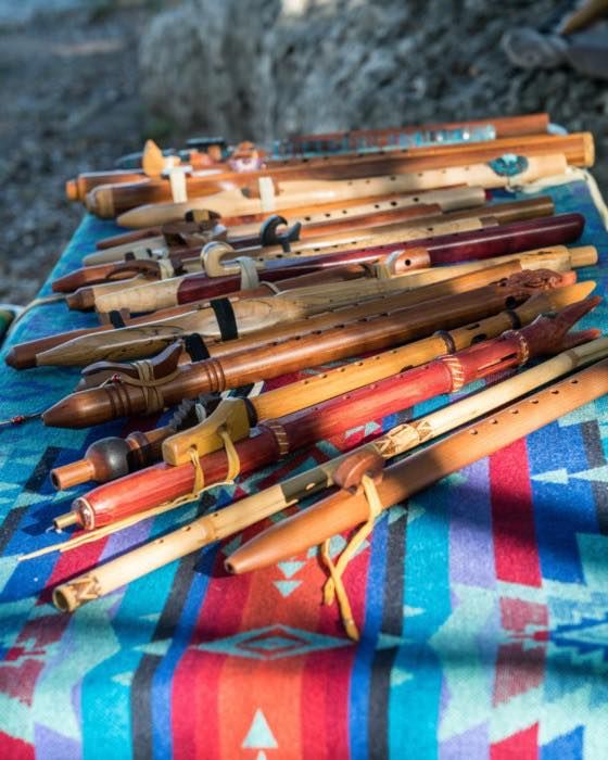 Lone Star Flute Circle at the Library