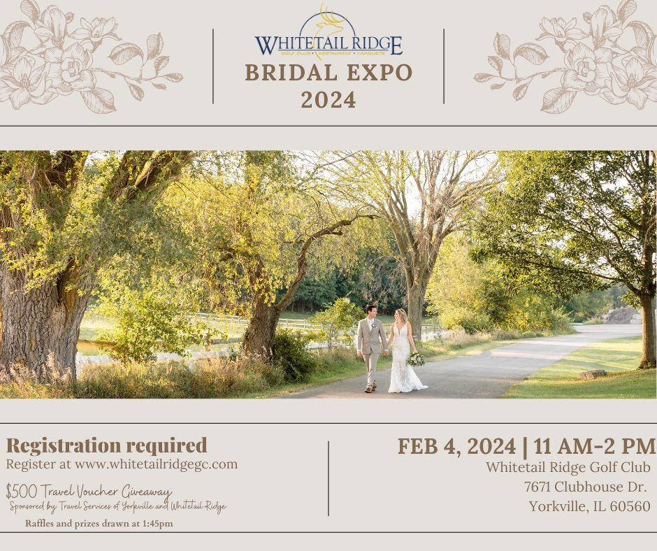 Whitetail Ridge 2024 Bridal Expo, Whitetail Ridge Banquets and Events