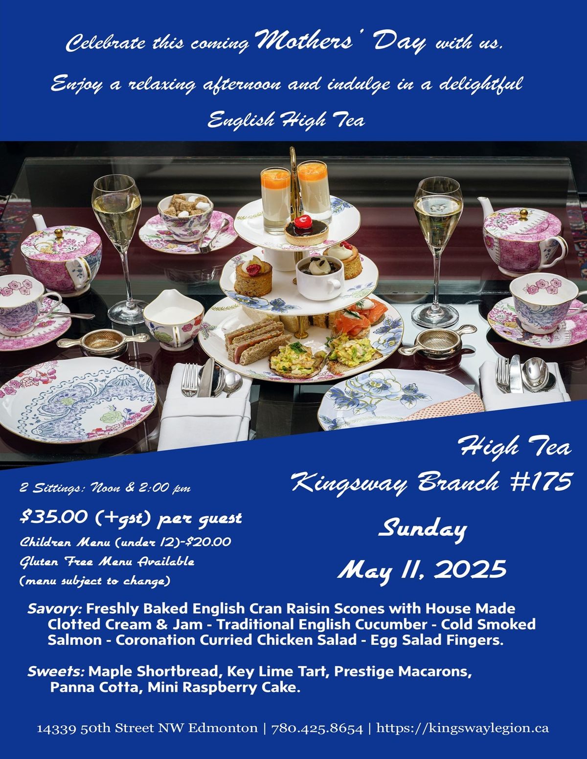 Mother's Day High Tea 