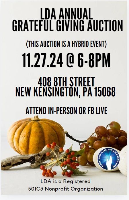 LDA Annual Grateful Givers AUCTION 