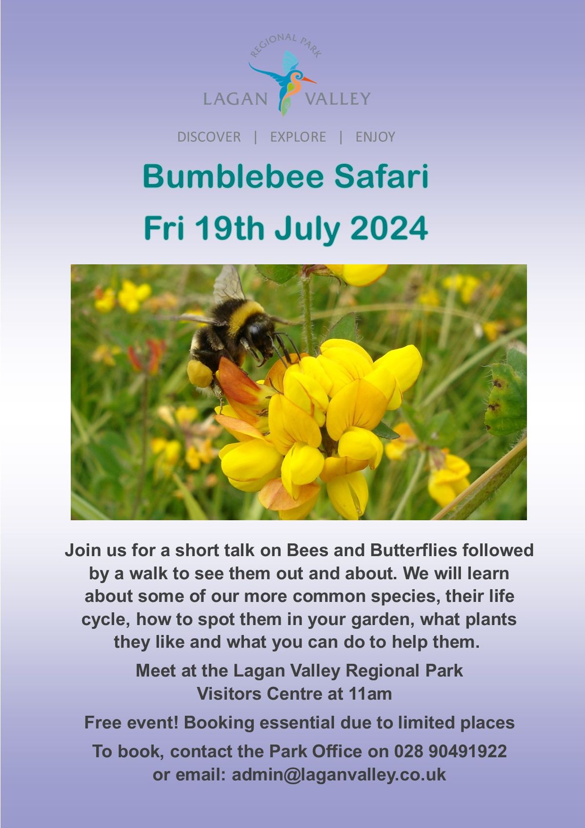 Bumblebee Safari FULLY BOOKED