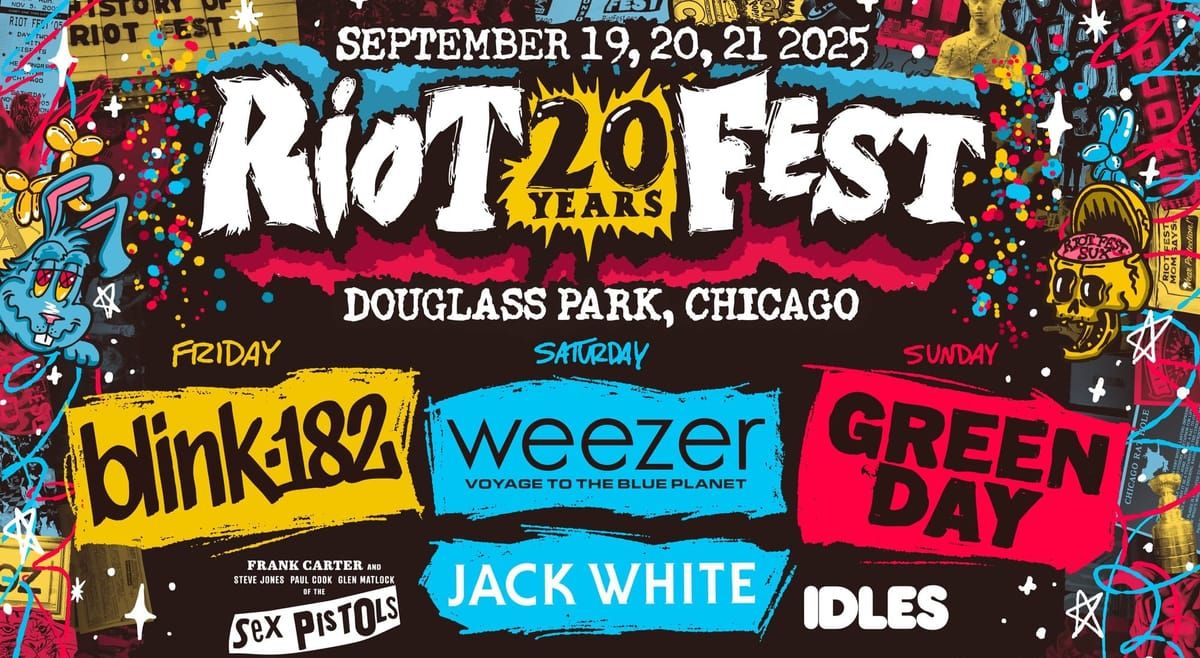 Parking Riot Fest (Friday) with blink-182, Weird Al Yankovic, and more