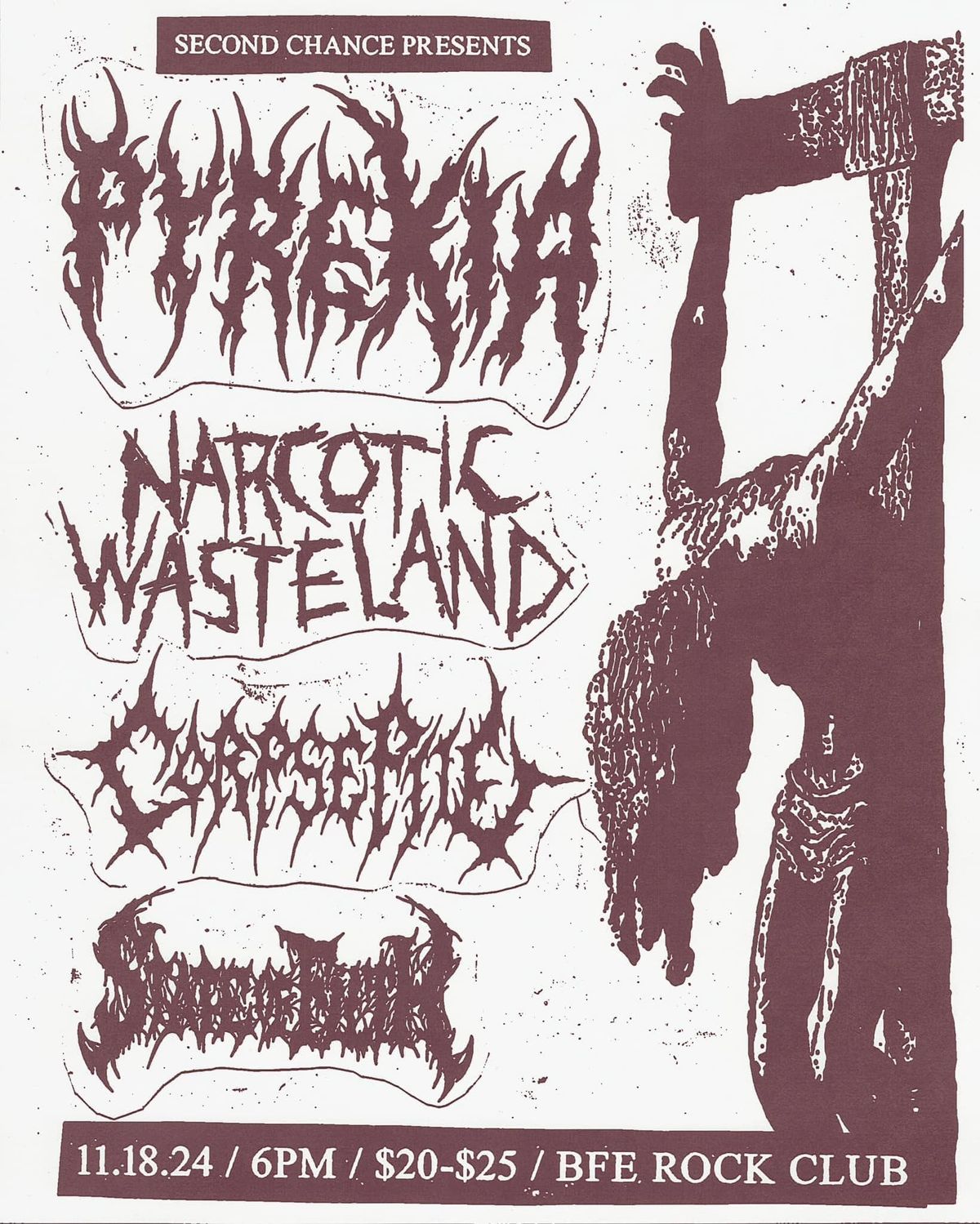 Pyrexia \/ Narcotic Wasteland \/ Corpse Pile \/ State of Filth