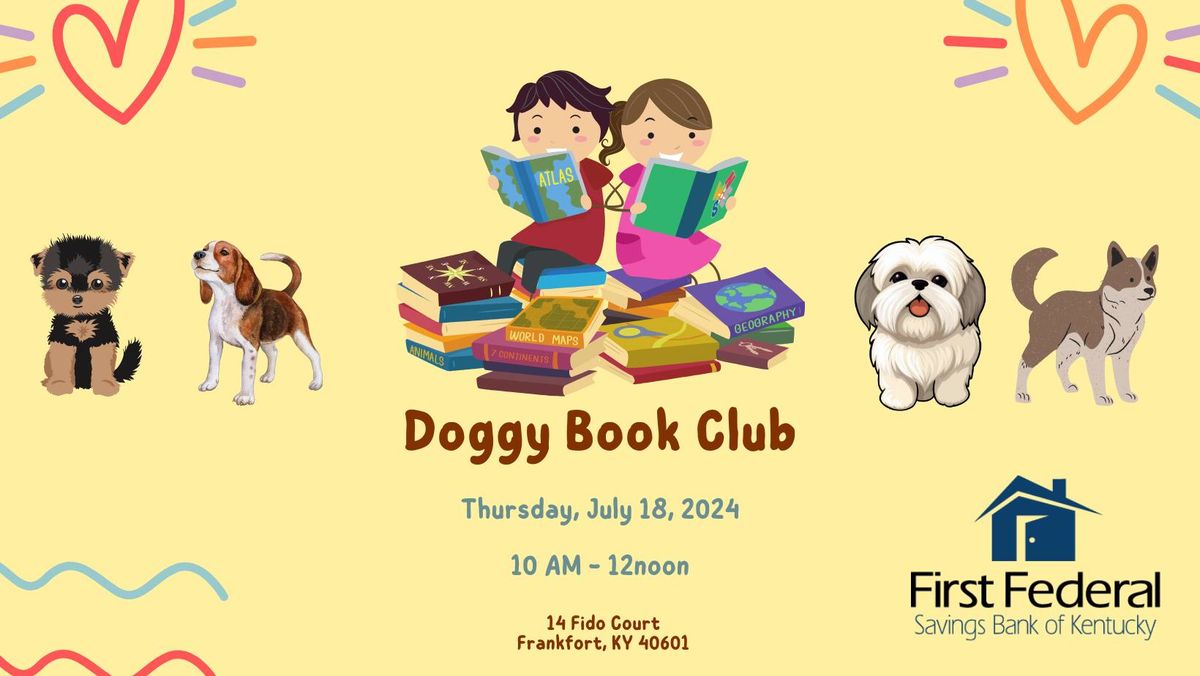 July 18th Doggy Book Club