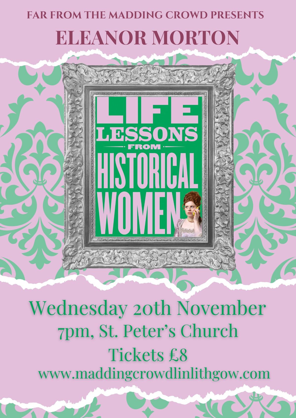 IN CONVERSATION WITH ELEANOR MORTON: LIFE LESSONS FROM HISTORICAL WOMEN