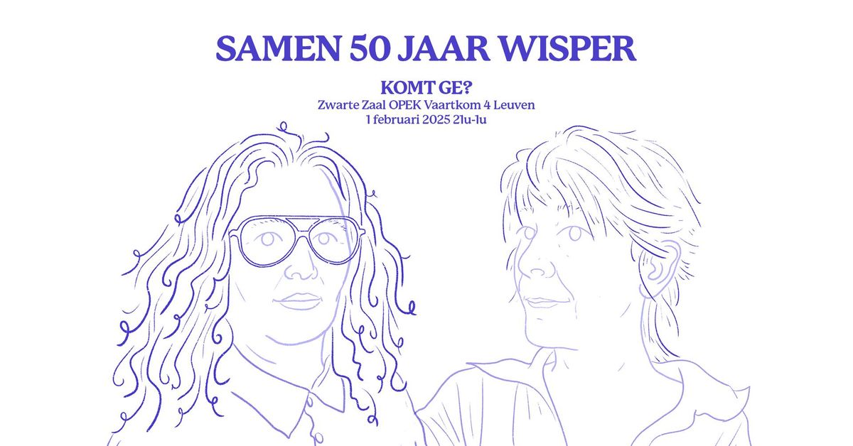 Eva en Saskia - samen 50 jaar WISPER